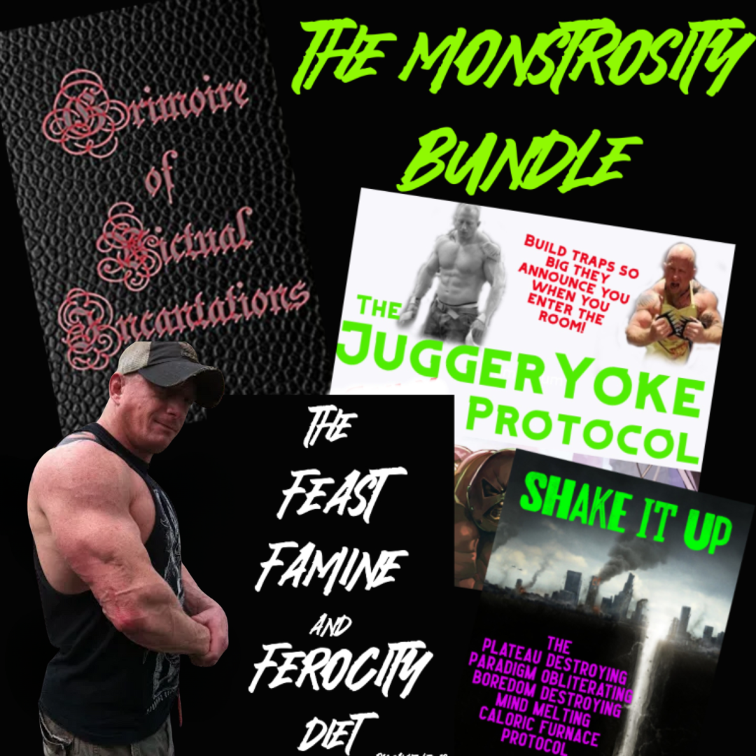 The Monstrosity Bundle: FFF X JuggerYoke X Shake It Up X Grimoire of Victual Incantations